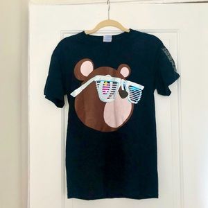 Kanye West Glow in the Dark Tour Tee Shirt Takashi Murakami 2007